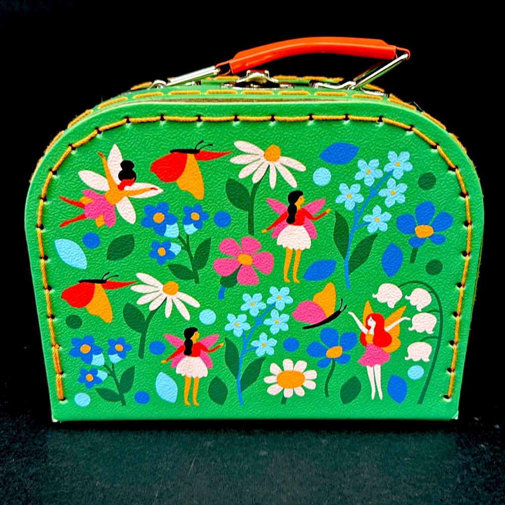 Rex London “ Fairies   In The Garden “ 6” toy storage case